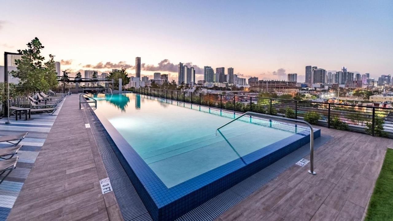 Sentral Studio Apt With Den In Wynwood Miami Buitenkant foto