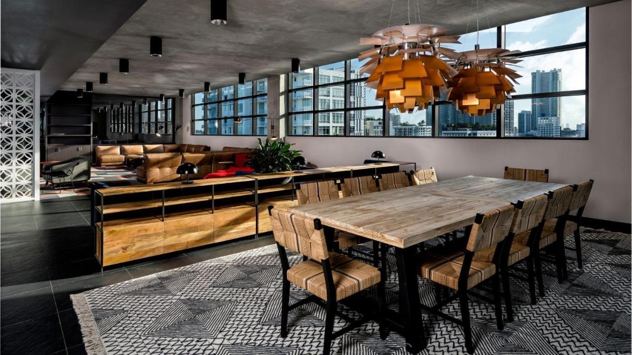 Sentral Studio Apt With Den In Wynwood Miami Buitenkant foto