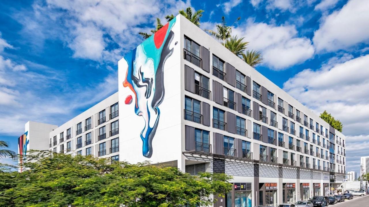 Sentral Studio Apt With Den In Wynwood Miami Buitenkant foto